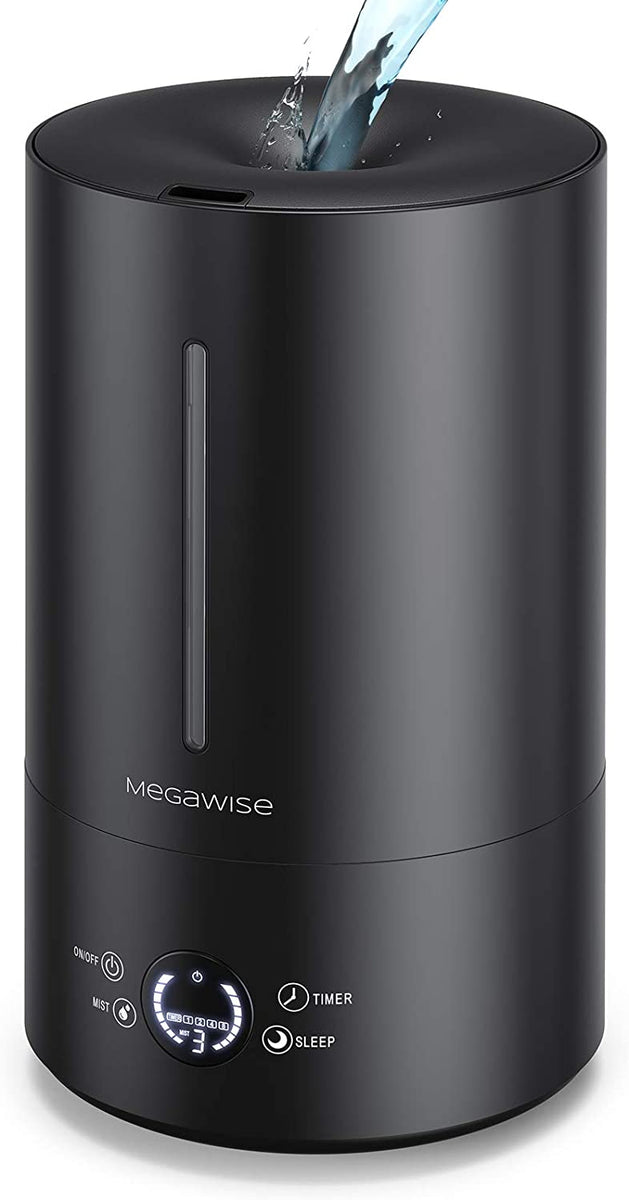 MegaWise Vortex Topfill Design humidifier, Touch Screen with Backlit