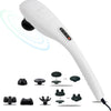 MEGAWISE Stylish Handheld Back Massager with Powerful Motor and 5 Different Nodes, Deep Tissue Massager, Relax Shoulders, Neck, Back, Muscle, Arms, Legs