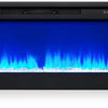 MEGAWISE 36-Inch Built-in Electric Fireplace Insert, Crystal Ember Bed