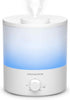 MEGAWISE 1.5L Cool Mist Humidifier, 24dB Quiet, Adjustable Mist