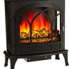 MEGAWISE 1400W 3-Sided Electric Fireplace, 3D Flame with Remote for Home
