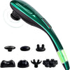 MEGAWISE Cordless Handheld Back Massager, 5 Speeds, Rechargeable