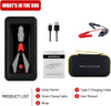 MEGAWISE 1500A 12V Car Jump Starter, 16800mAh, Up to 7L Gas/5L Diesel