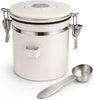 MEGAWISE 1.2L 304 Stainless Steel Coffee Canister with CO2 Valve