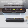 MEGAWISE Model B 2025 Vacuum Sealer | Powerful & Compact | One-Touch Automatic Food Sealer for Cold, Wet, Moist, and Dry Foods | Compatible with Thick, Medium, and Thin Bags | OMNI MACHINE (Black)