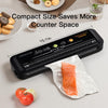 MEGAWISE Vacuum Sealer Machine, 80 kPa, 4 Modes, Built-In Cutter