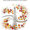 MEGAWISE 500W Electric Food Chopper Meat Grinder for Kitchen, Steel Blades