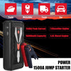 MEGAWISE 1500A 12V Car Jump Starter, 16800mAh, Up to 7L Gas/5L Diesel