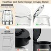MEGAWISE Electric Kettle,1.8L Stainless Steel Water Boiler for Tea & Coffee