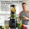 MEGAWISE Slow Masticating Juicer, Cold Press Juicer for Fruits & Vegetables