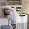 MEGAWISE Air Purifier for Home, Smart HEPA Filter Cleaner for Bedroom