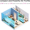 MEGAWISE HEPA Air Purifier for Home & Office, Compact Design with 1 Replacement Filter, Quiet Operation, Suitable for Daily Air Refreshing (Grey)
