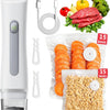 MegaWise Portable Vacuum Sealer for Food Storage, Handheld Vacuum Sealer Machine with 30 Reusable Bags, Compact & Powerful Food Saver for Home and Travel