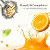 MegaWise 5-in-1 Hand Blender, Powerful Immersion Stick Blender with Titanium Reinforced Blades, 12-Speed Control, Includes Chopper, Beaker, Whisk & Frother for Smoothies & Baby Food