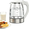 MEGAWISE Electric Kettle,1.8L Stainless Steel Water Boiler for Tea & Coffee