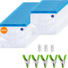 MEGAWISE Reusable Sous Vide Bags, BPA-Free Cooking Bags for Meal Prep