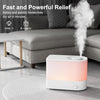 Megawise Cool Mist Ultrasonic Humidifier, Adjustable Mist Control, Quiet Operation, With a 6L top-fill tank and 50-hour runtime(White)