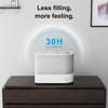Megawise Cool Mist Ultrasonic Humidifier, Adjustable Mist Control, Quiet Operation, With a 6L top-fill tank and 50-hour runtime(White)