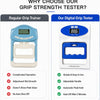 MEGAWISE Digital Hand Dynamometer, 265 lb/120 kg Grip Strength Tester