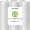 MEGAWISE Vacuum Sealer Rolls, 8 in x 21.6 ft, 5 Pack, BPA-Free