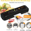MEGAWISE Vacuum Sealer Machine, 80 kPa, 4 Modes, Built-In Cutter