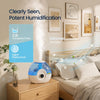 MEGAWISE 2.2L Small Bedroom Humidifier, Ultra Quiet, Home & Office