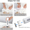 MegaWise Portable Vacuum Sealer for Food Storage, Handheld Vacuum Sealer Machine with 30 Reusable Bags, Compact & Powerful Food Saver for Home and Travel