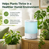 MEGAWISE 3.5L Ultrasonic Cool Mist Humidifier, Top Fill, 40-Hour Runtime