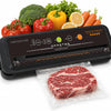 MEGAWISE Model B 2025 Vacuum Sealer | Powerful & Compact | One-Touch Automatic Food Sealer for Cold, Wet, Moist, and Dry Foods | Compatible with Thick, Medium, and Thin Bags | OMNI MACHINE (Black)