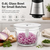 MEGAWISE 500W Food Chopper, Meat Grinder with Stainless Steel Blades