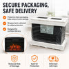 MEGAWISE Electric Fireplace Insert, 23-Inch, 1400W Heater and Timer