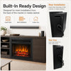 MEGAWISE 23-Inch Electric Fireplace Insert, Remote Control, 1500W Heat