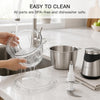 MEGAWISE Electric Food Chopper, 2 Bowls 4‑Layer Blade for Kitchen Vegetable