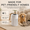 MegaWise Air Purifier EPI-235A (2024) - HEPA Filter, 3-Stage Filtration, Ultra-Quiet Operation, Adjustable Fan Speed, and Night Light