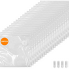 MEGAWISE Vacuum Sealer Bags, Reusable Food Storage Bags with Double Zip Sea