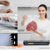 MEGAWISE Embossed Vacuum Sealer Rolls, BPA-Free Food Storage Bags