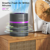 MEGAWISE H13 HEPA Air Purifier for Bedroom, 24dB Sleep Mode