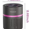 MEGAWISE H13 HEPA Air Purifier for Bedroom, 24dB Sleep Mode