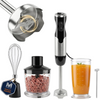 MEGAWISE 800W 5-in-1 Immersion Blender, Steel Stick Blender for Kitchen