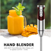 MEGAWISE Immersion Blender,12-Speed Hand Blender with Stainless Steel Blade
