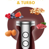 MEGAWISE Immersion Blender,12-Speed Hand Blender with Stainless Steel Blade