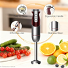 MegaWise 5-in-1 Hand Blender Set with Variable Speed Control, 400W Immersion Blender - Includes Whisk, Milk Frother, Chopper, and Beaker for Smoothies, Soups, and Baby Food