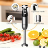 MEGAWISE 1000W Hand Blender, Multi-Attachment Immersion Blender with Chopper