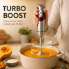 MegaWise 3-in-1 Hand Blender Set with Variable Speed Control, 400W Immersion Blender - Includes Whisk, Milk Frother, Chopper, and Beaker for Smoothies, Soups, and Baby Food
