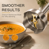 MegaWise 3-in-1 Hand Blender Set with Variable Speed Control, 400W Immersion Blender - Includes Whisk, Milk Frother, Chopper, and Beaker for Smoothies, Soups, and Baby Food