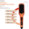 MEGAWISE Hair Straightener Brush, Ceramic Ionic, up to 450°F