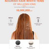 MEGAWISE Hair Straightener Brush, Ceramic Ionic, up to 450°F