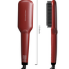 MEGAWISE Ionic Ceramic Hair Straightener Brush with LED Display