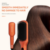 MEGAWISE Hair Straightener Brush, Ceramic Ionic, up to 450°F