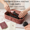 MEGAWISE Ceramic Curling Iron, Adjustable Temp Dual Voltage Hair Curler